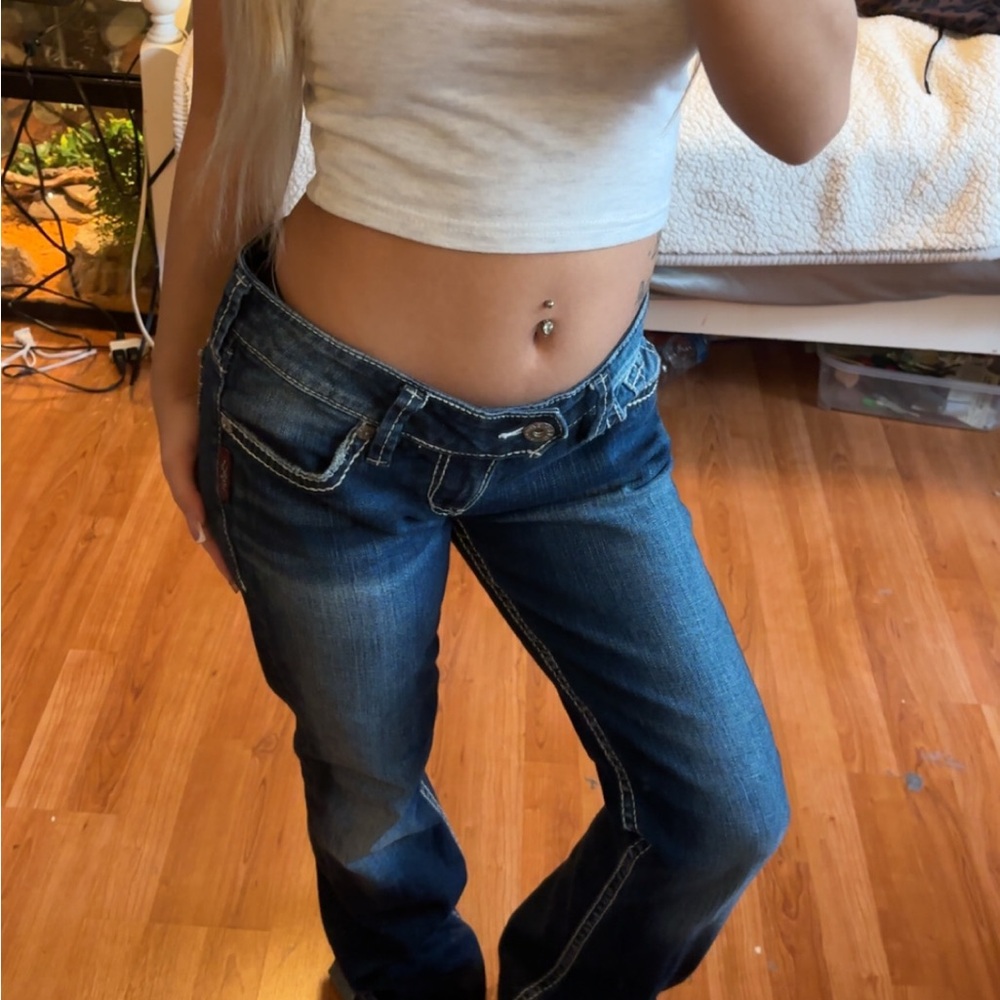 Silver Jeans Women's Boot Cut in Dark Blue